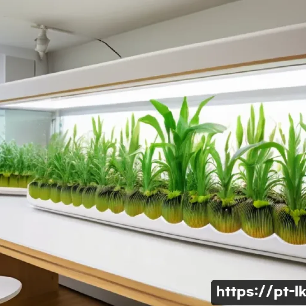 에코크리에이션을 위한 최신 기술 동향 - A vibrant Brazilian startup laboratory focused on sustainable innovation, showcasing young engineers...